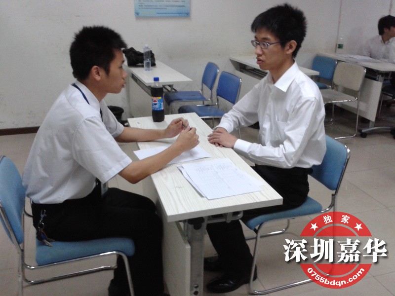 就業部組織T65班開展模擬面試活動