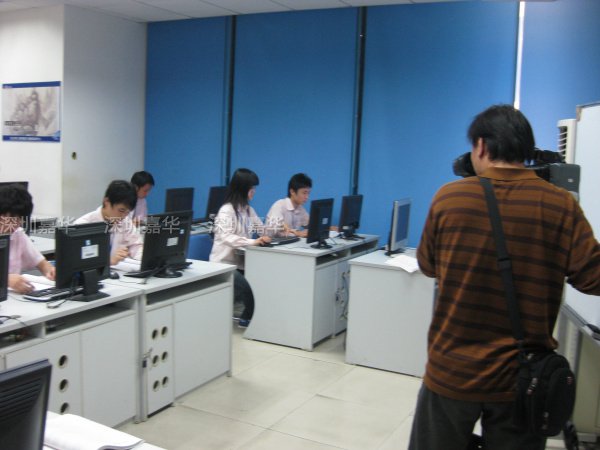 CCTV2攝制現(xiàn)場(chǎng)
