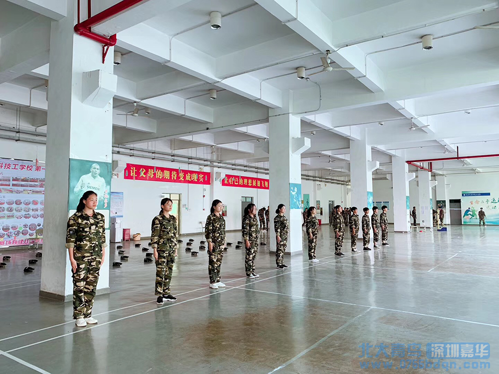 北大青鳥深圳嘉華新生軍訓-燃燒的夏天，燃燒的青春