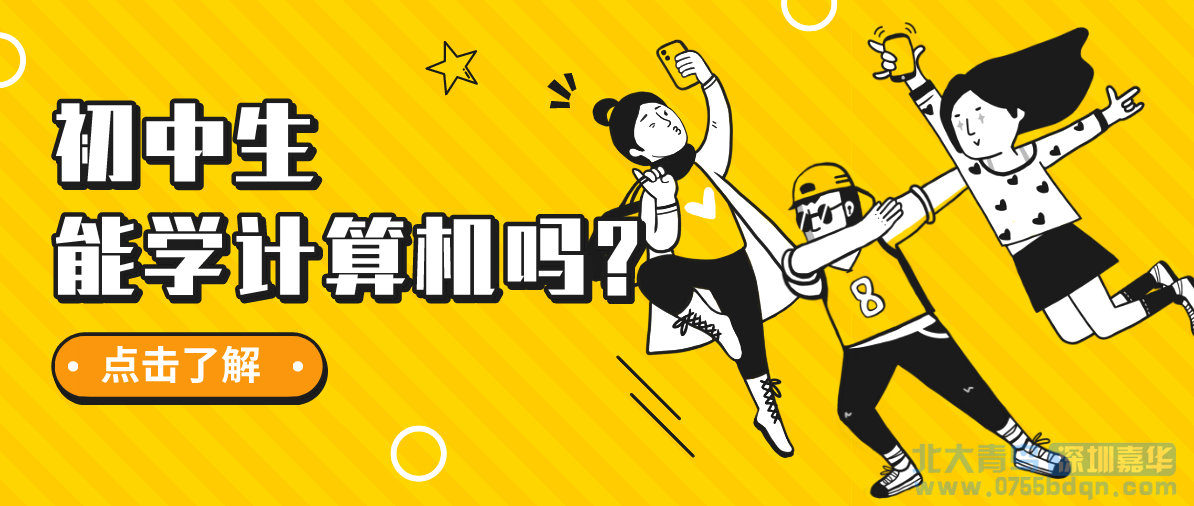 初中生能學計算機嗎？